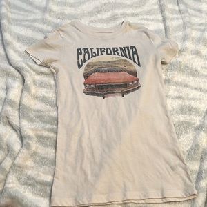 It is like a light beige and says California